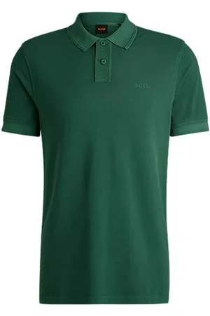 HUGO BOSS Koszulka polo z bawełnianej piki z nadrukowanym logo