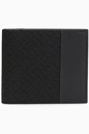 HUGO BOSS Etui na karty i portfel z monogramem w zestawie upominkowym
