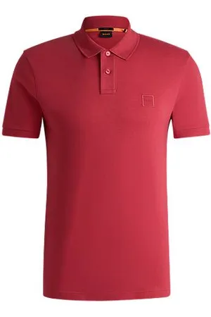HUGO BOSS Koszulka polo o dopasowanym kroju, z elastycznej bawełny, z naszywką z logo