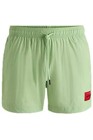 HUGO BOSS Szorty kąpielowe z pełną podszewką i taśmą z logo „red”