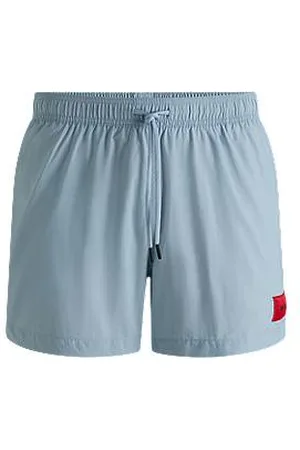 HUGO BOSS Szorty kąpielowe z pełną podszewką i taśmą z logo „red”