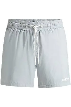 HUGO BOSS Szorty kąpielowe z pełną podszewką i kontrastowym logo