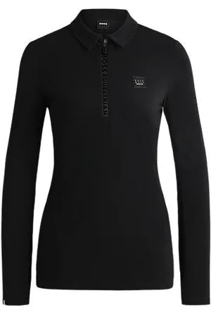 HUGO BOSS Jeździecka koszula treningowa z elastycznej piki