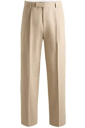 HUGO BOSS X Shohei Ohtani — spodnie z hydrofobowego bawełnianego diagonalu