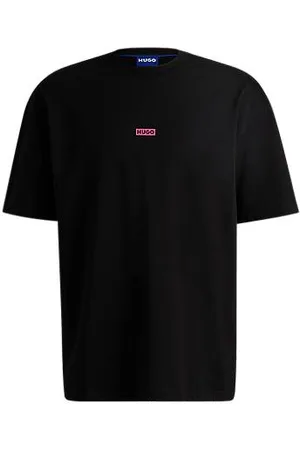 HUGO BOSS Koszulka z bawełnianego dżerseju z logo na nowy sezon