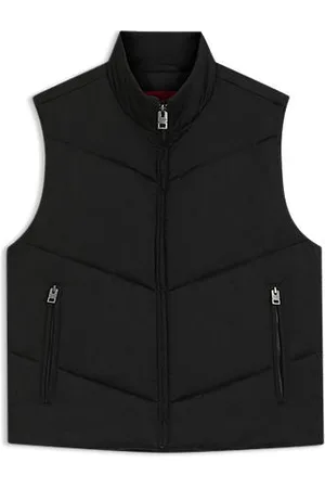 HUGO BOSS Hydrofobowa kamizelka z ocieplanej satyny