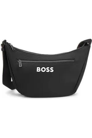 HUGO BOSS Przewieszana przez ramię torebka ozdobiona kontrastowym logo