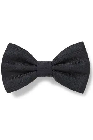 HUGO BOSS Muszka z żakardowym wzorem