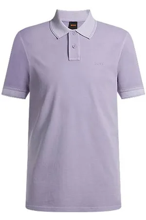 HUGO BOSS Koszulka polo z bawełnianej piki z nadrukowanym logo