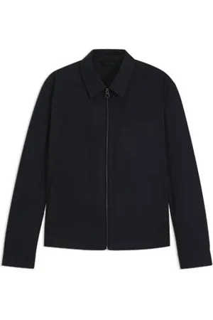 HUGO BOSS Zapinana na zamek kurtka BECKHAM x z mieszanki bawełny