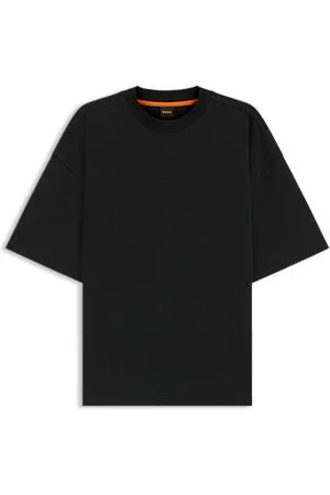 HUGO BOSS Koszulka o kroju oversize z elastycznej bawełny