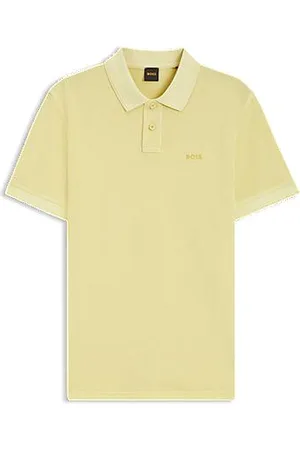 HUGO BOSS Koszulka polo z bawełnianej piki z nadrukowanym logo