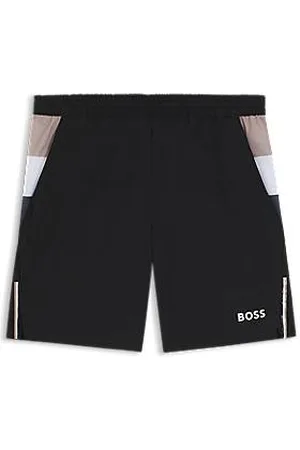 HUGO BOSS Szorty do tenisa z elastycznej tkaniny odprowadzającej wilgoć