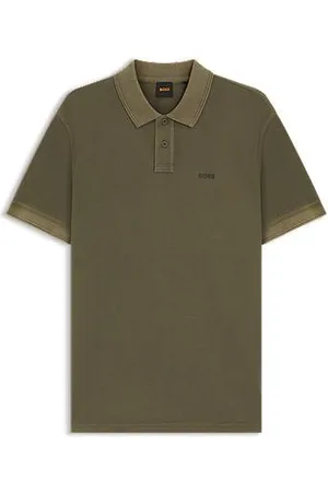 HUGO BOSS Koszulka polo z bawełnianej piki z nadrukowanym logo