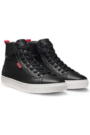 HUGO BOSS Sneakersy o wysokim profilu ze sztucznej skóry