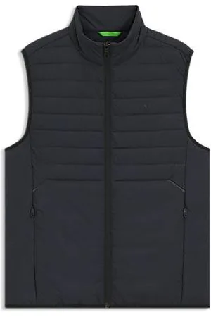 HUGO BOSS Hydrofobowa kamizelka, z ozdobnymi odblaskowymi detalami