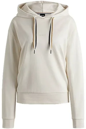 HUGO BOSS Bluza z kapturem z charakterystycznymi paskami
