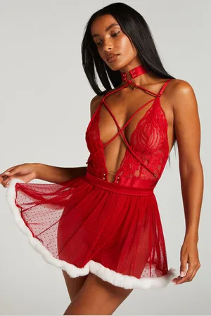 Hunkemöller Seksowna spódniczka Mikołajki