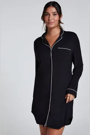Hunkemöller Sukienka Essential z dżerseju z długim rękawem