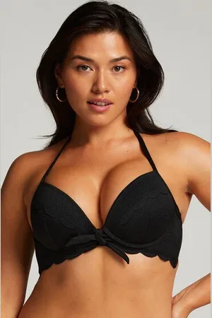 Hunkemöller Scallop biustonosz bikini z wkładkami i fiszbinami