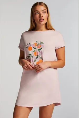 Hunkemöller Koszula nocna z okrągłym dekoltem