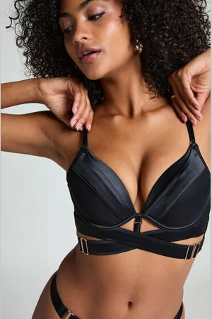 Hunkemöller Biustonosz push-up marki Colette z usztywnianymi fiszbinami i długim rękawem