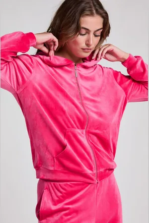 Hunkemöller Welurowa bluza z kapturem