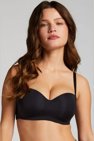 Hunkemöller Usztywniony biustonosz push-up bez ramiączek na fiszbinach Smooth