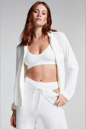 Hunkemöller Narzutka Essential z dżerseju z długim rękawem