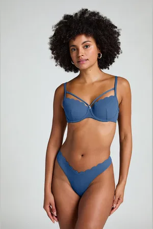 Hunkemöller Majtki Bikini Wysoko Krojona Scallop