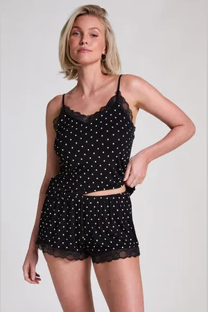 Hunkemöller Piżama z szortami i topem na ramiączkach