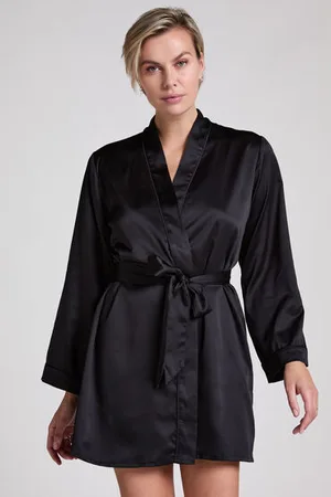 Hunkemöller Satynowe kimono