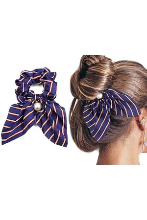 Miss Glow GUMKA DO WŁOSÓW apaszka SCRUNCHIES perła PASKI