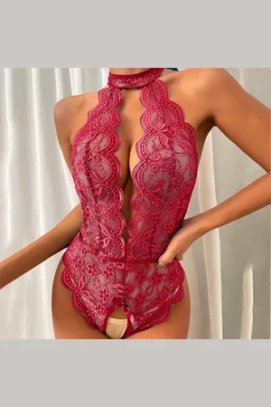 Intimica Koronkowe body z chokerem