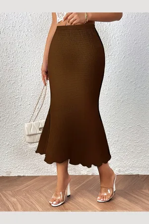 Intimica Spódnica midi z falbanką