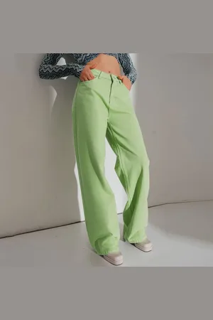 Intimica Kolorowe proste jeansy damskie