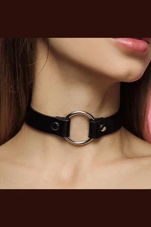 Intimica Klasyczny choker z kółeczkiem