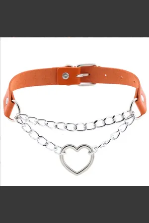 Intimica Choker z sercem