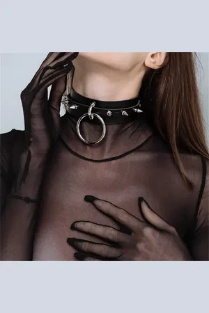 Intimica Choker z dużymi ćwiekami