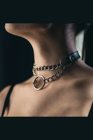 Intimica Choker z łańcuszkiem