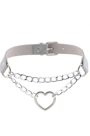 Intimica Choker z sercem