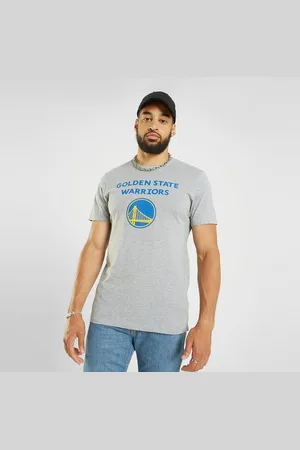 New Era T-Shirt Ss Nba Logo Golden State Warriors Light Grey