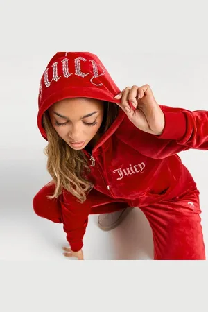 Juicy Couture Bluza Rozpinana Z Kapturem Dmnt Logo