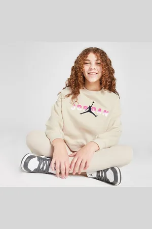 Jordan Bluza (G)Jdan Lgo Crew Lt Brwn G