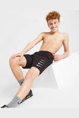 Nike Swim Szorty Stacked Swoosh Swim Blk