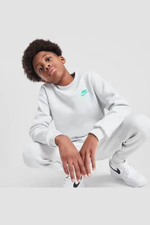 Nike Bluza K Nsw Club Flc Crew Ls Lbr B