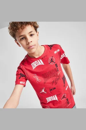 Jordan T-Shirt Arc Aop Tee Red/blk B