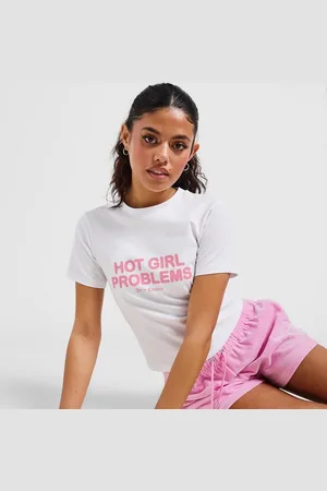 Juicy Couture T-Shirt Hot Girl T Wht/pnk