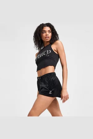Juicy Couture Szorty Dmnt Jc Logo Sht Blk