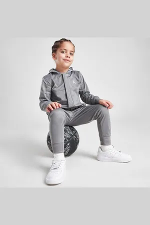 Jordan Komplet Poly Wvn Fz Suit Gry B